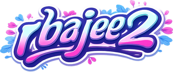rbajee2 লাল এস্পোর্টস লোগো